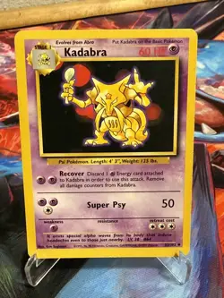 KADABRA - 32/102 - Base Set - Pokemon Card - Image 1