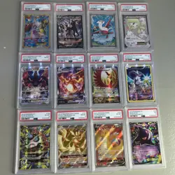Pokemon TCG PSA Lot 12 Rare Cards 2015-2023 - Image 2