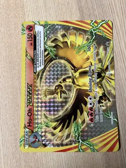 JUMBO Ho-Oh BREAK Oversized Promo Card XY154 2016 Pokemon LP+ - Image 1