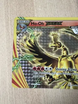 JUMBO Ho-Oh BREAK Oversized Promo Card XY154 2016 Pokemon LP+ - Image 4