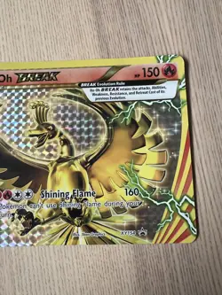 JUMBO Ho-Oh BREAK Oversized Promo Card XY154 2016 Pokemon LP+ - Image 5