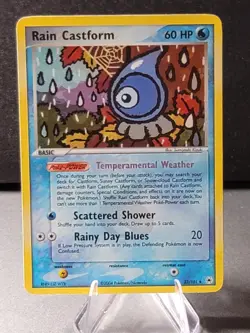 Pokemon Card - Rain Castform - EX Hidden Legends 23/101 Reverse HOLO Rare, LP - Image 1