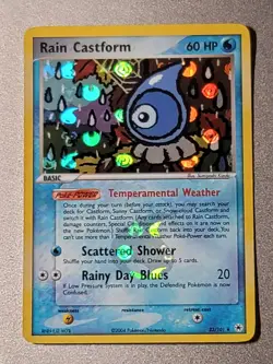 Pokemon Card - Rain Castform - EX Hidden Legends 23/101 Reverse HOLO Rare, LP - Image 3