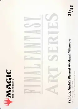 Y'shtola, Night's Blessed Art Card (), 21, ASFIN, Normal - Image 2