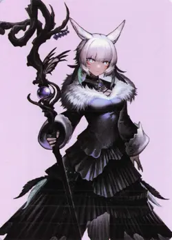Y'shtola, Night's Blessed Art Card, #53, ASFIN, Reg, Art Series - Image 1