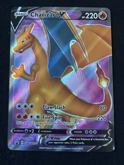 Pokemon Card CHARIZARD V Promo Ultra Rare SWSH050 CHAMPION'S PATH - Image 1