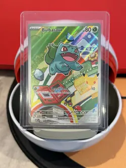 Pokemon First Partner Illustration Cards: Bulbasaur Charmander Squirtle Set Of 3 - Image 2