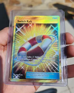 Switch Raft 77/70 Secret Rare Pokemon Card Dragon Majesty NM - Image 1