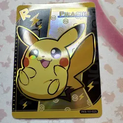 PokeBaby Pokemon TCG Pikachu R Holo Card PKB-151-025 English - Image 1