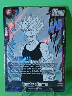 Dragon Ball Z Super Card Game SB02-012 Trunks:Future - Image 1