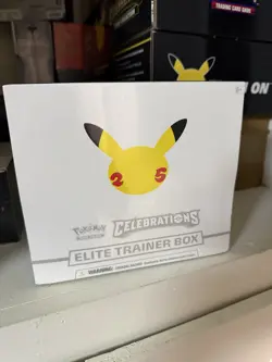 Pokemon Trading Card TCG: 25th Anniversary Celebrations Elite Trainer Box Sealed 820650809439 - Image 1