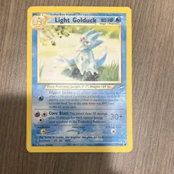 Pokemon Light Golduck Neo Destiny 47/105 Uncommon 80 HP Stage 1 Regular Card - Image 1