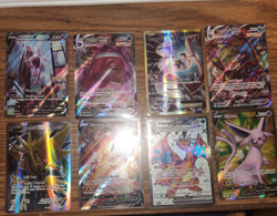 Pokemon Pokemon 8-Card Lot English Mewtwo Gengar Umbreon Zapdos - Image 1