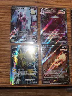 Pokemon Pokemon 8-Card Lot English Mewtwo Gengar Umbreon Zapdos - Image 4