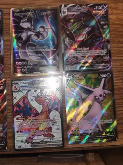 Pokemon Pokemon 8-Card Lot English Mewtwo Gengar Umbreon Zapdos - Image 5