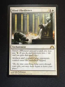 Blind Obedience 6 - R - Gatecrash - Normal - MTG - LP - Image 1