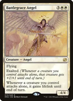 Battlegrace Angel FOIL Modern Masters 2015 MtG NM - Image 1