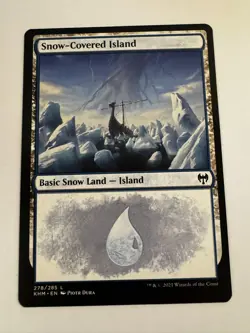 Snow-Covered Island (278) Kaldheim Regular - Image 1