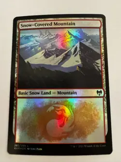 Snow-Covered Mountain (283) Kaldheim Foil - Image 1