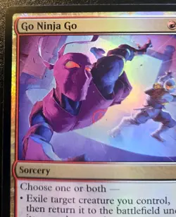 Go Ninja Go 0149 Foil Uncommon Teenage Mutant Ninja Turtles Magic: The Gathering - Image 2