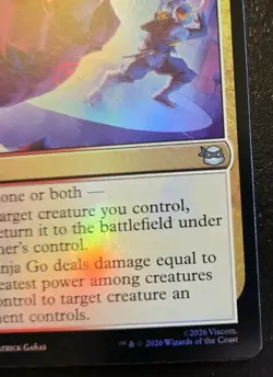 Go Ninja Go 0149 Foil Uncommon Teenage Mutant Ninja Turtles Magic: The Gathering - Image 5