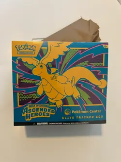 Pokemon Center Ascended Heroes ETB Exclusive Elite Trainer Box - Sealed #A1 - Image 1