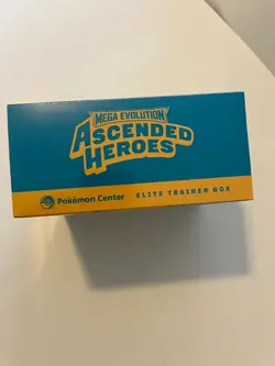 Pokemon Center Ascended Heroes ETB Exclusive Elite Trainer Box - Sealed #A1 - Image 5