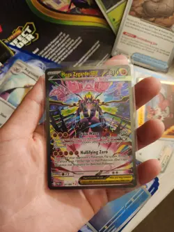 Pokemon TCG- Mega Zygarde ex 120/088 Special Illustration Rare Perfect Order SIR - Image 1