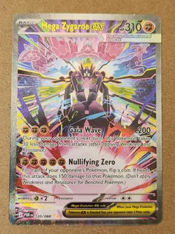 Pokemon TCG- Mega Zygarde ex 120/088 Special Illustration Rare Perfect Order SIR - Image 3