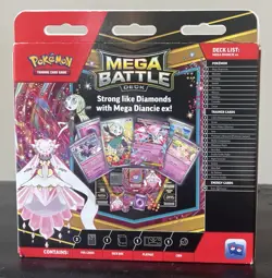 Pokemon Mega Battle Deck Diancie ex Brand New Sealed FREE SHIP - Image 2