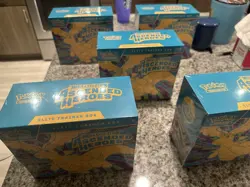 Pokemon Mega Evolution: Ascended Heroes Elite Trainer Box ETB (Lot of 5 Boxes) - Image 4