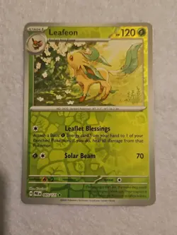 Pokemon Leafeon 005/131 Sv: Prismatic Evolutions Reverse Holo - Image 1