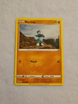 Pokemon TCG Card - Machop 86/196 Common | 2022 Lost Origin | Yuka Morii - Image 1