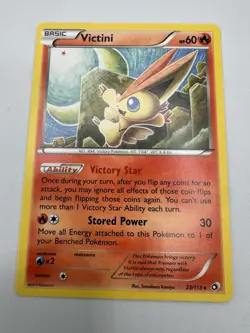 Victini 23/113 Legendary Treasures Pokemon Non Holo - Image 1