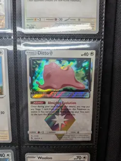 Pokemon Ditto Prism Star 154/214 Lost Thunder NM - Image 1