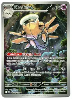 Shedinja 144/132 - Pokemon TCG - Mega Evolution Illustration Rare Holo - Image 1