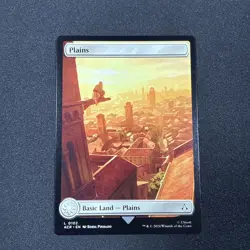 MTG Assassin's Creed FULL ART L Plains #0102 - Image 1