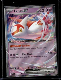 Latias ex - 076/191 / Double Rare Surging Sparks 2023 (NM) / Pokemon TCG - Image 1