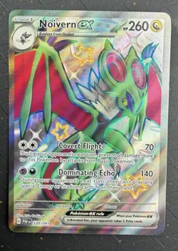 Noivern ex Shiny Ultra Rare SV: Paldean Fates 220/091 NM - Image 1