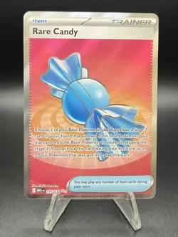 Pokemon TCG Trainer Rare Candy 175/132 Full Art Ultra Rare Holo Mega Evolution - Image 1