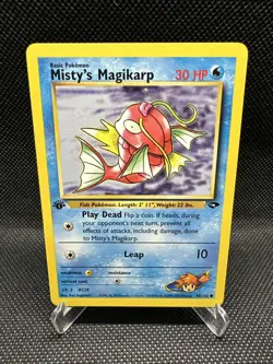 1st Edition Misty’s Magikarp 88/132 - Gym Challenge - Near Mint - Image 1