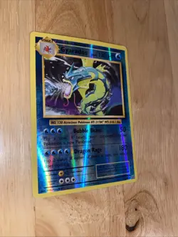 Pokemon TCG Gyarados XY Evolutions 34/108 Reverse Holo Holo Rare Damaged - Image 3
