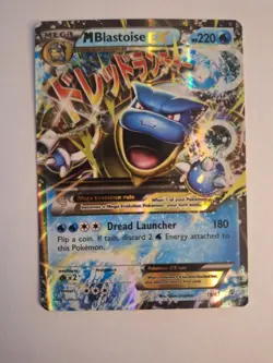 Pokemon M Blastoise EX 18/83 Ultra Rare Full Art Holo Generations - Image 1