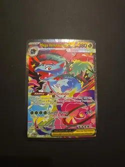 Pokemon Mega Venusaur EX Special Illustration Rare Holo 177/132 - Image 1