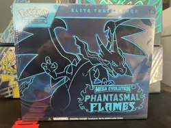 Pokemon Mega Evolution Phantasmal Flames Elite Trainer Box ETB Sealed Pre-Sale - Image 1