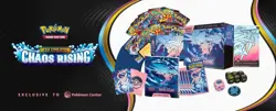 Pokemon Center Chaos Rising Elite Trainer Box ETB CONFIRMED PREORDER SHIPS MAY - Image 2