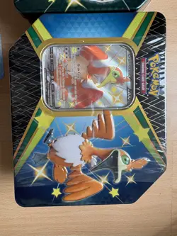 Shining Fates V Tin Bundle ( 3 Tins ) Pokemon Cramorant Eldegoss Boltund Shiny 820650808708 - Image 2