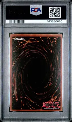 2002 Yu-Gi-Oh! Legendary Sword LOB 1st Edition Common PSA 9 - Image 2