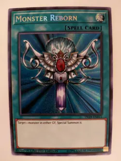 Yu-Gi-Oh! Monster Reborn - TN19-EN011 - Limited Edition - Prismatic Secret Rare - Image 1