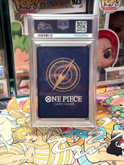 2025 ONE PIECE MONKEY D LUFFY OP13-118 CARRYING ON HIS WILL SEC ALT ART PSA 10 - Image 2